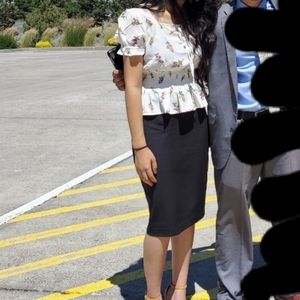 Floral blouse